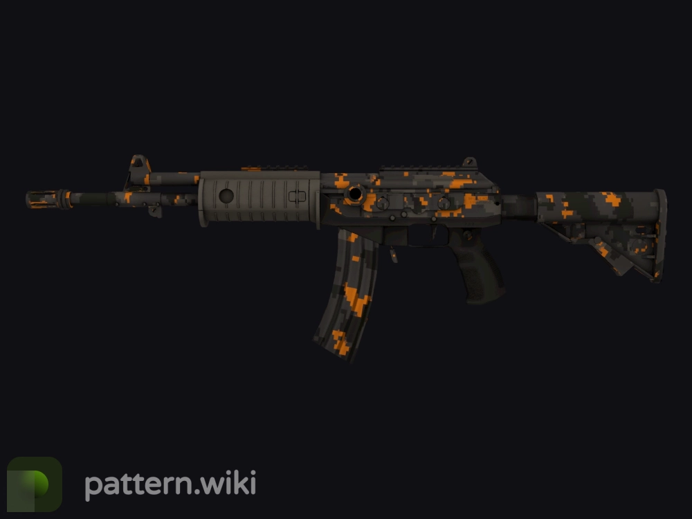 Galil AR Orange DDPAT seed 844