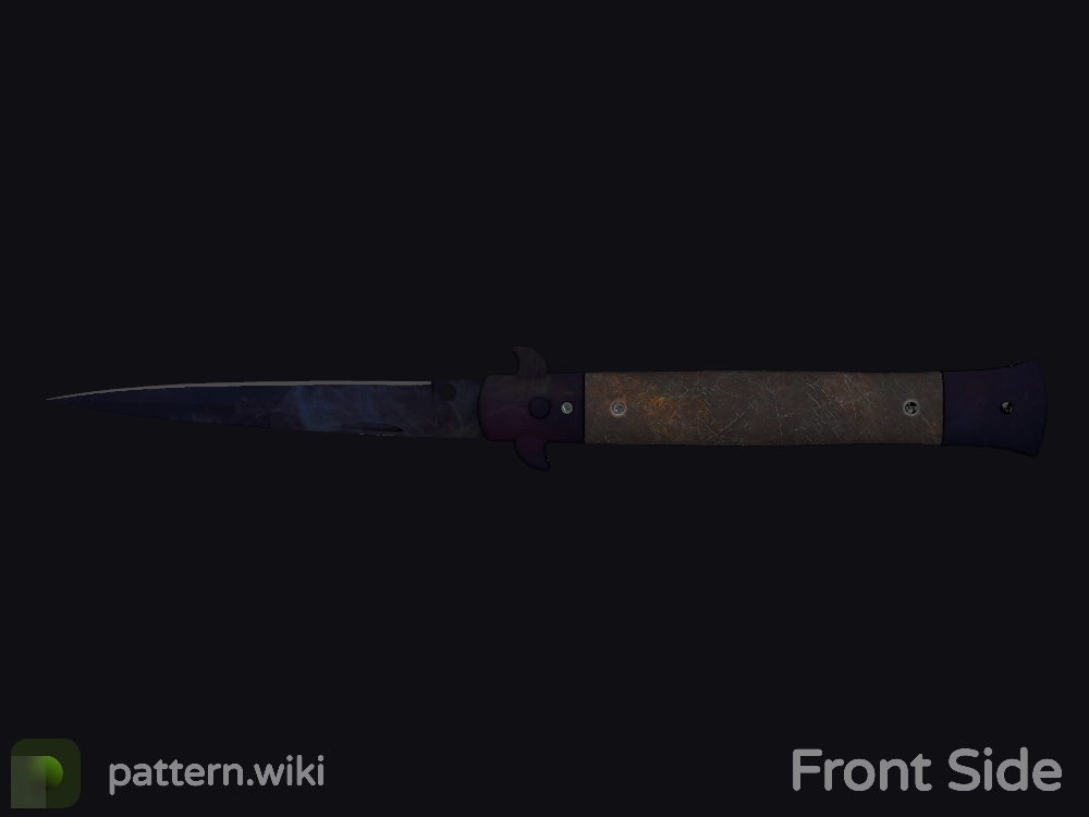 Stiletto Knife Doppler seed 107