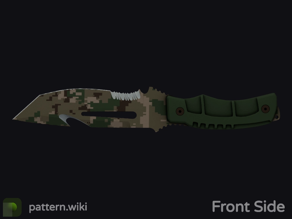 Survival Knife Forest DDPAT seed 57