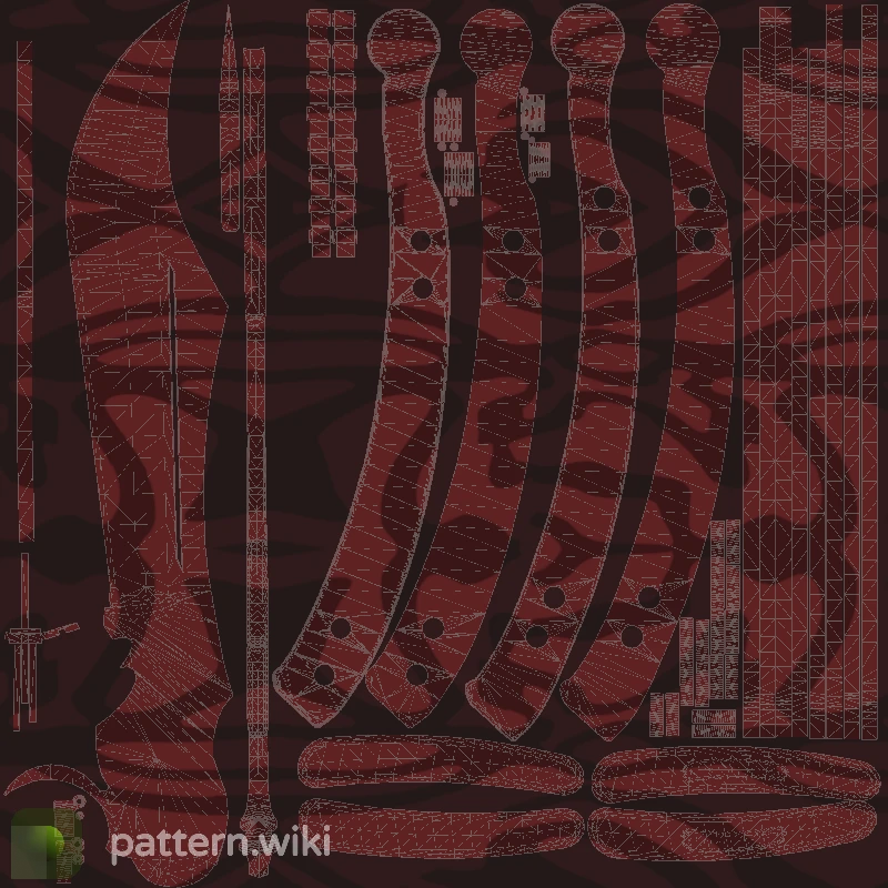 Butterfly Knife Slaughter seed 470 pattern template