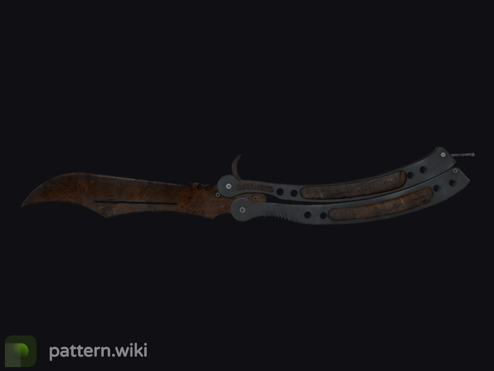 Butterfly Knife Rust Coat seed 880