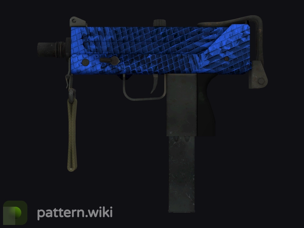 MAC-10 Lapis Gator seed 612