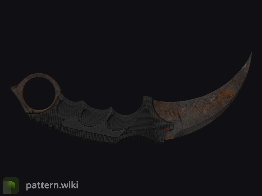 Karambit Rust Coat seed 266