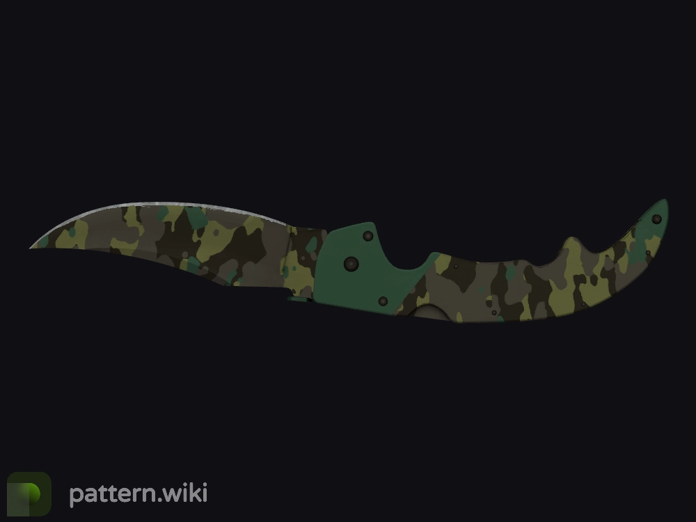 Falchion Knife Boreal Forest seed 283