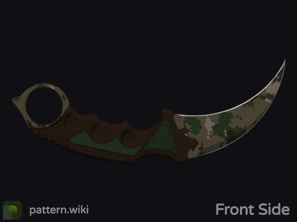 Karambit Forest DDPAT seed 54