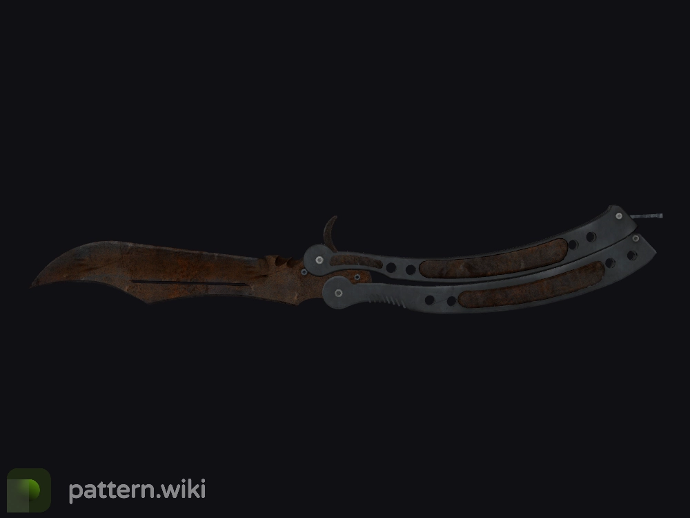 Butterfly Knife Rust Coat seed 948