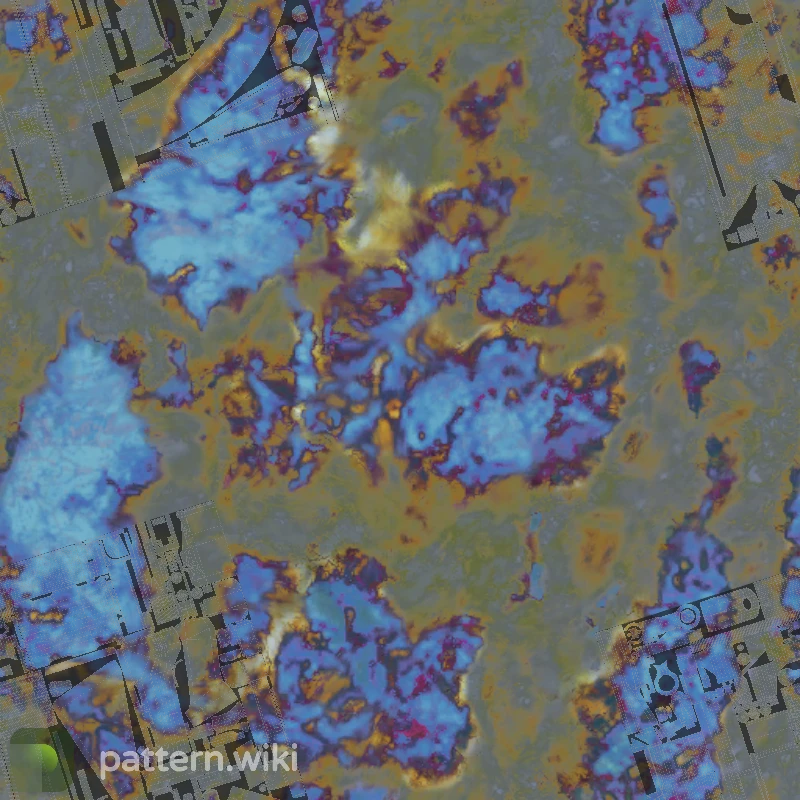 AK-47 Case Hardened seed 425 pattern template