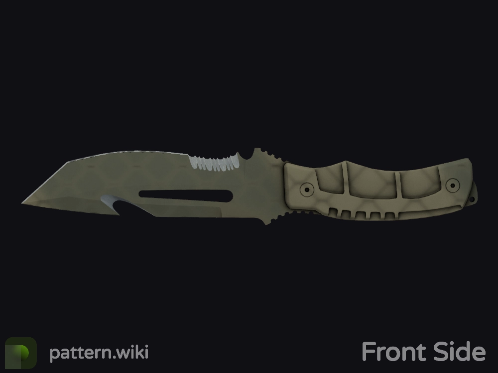 Survival Knife Safari Mesh seed 712