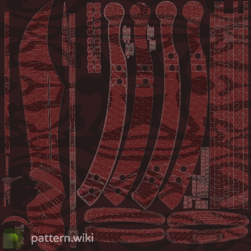 Butterfly Knife Slaughter seed 805 pattern template