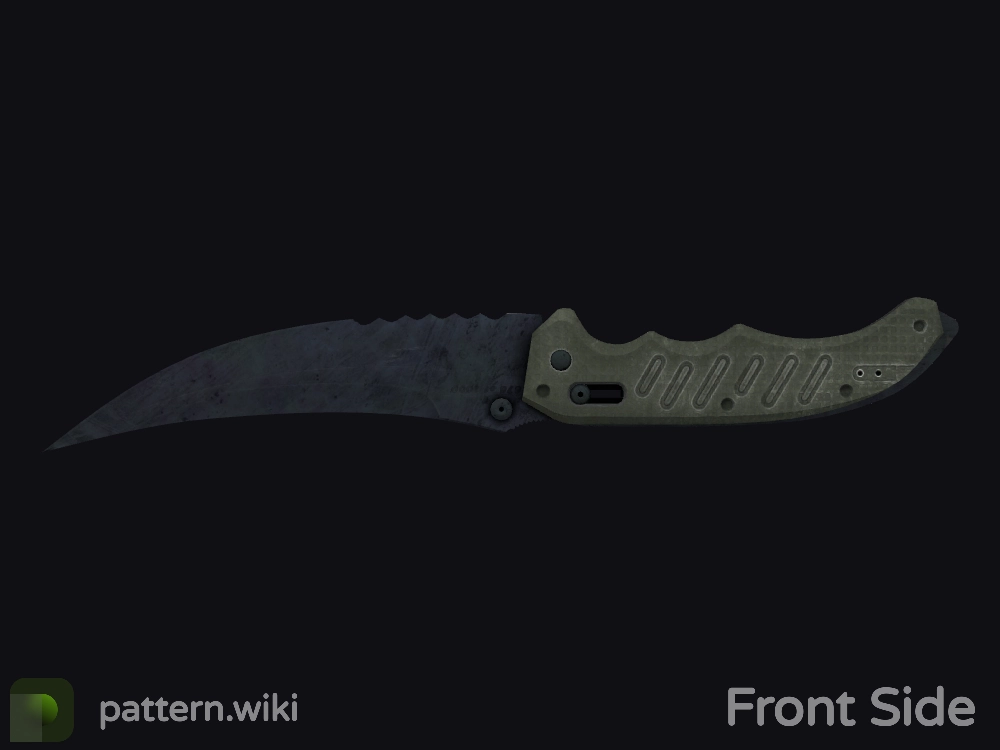 Flip Knife Blue Steel seed 34