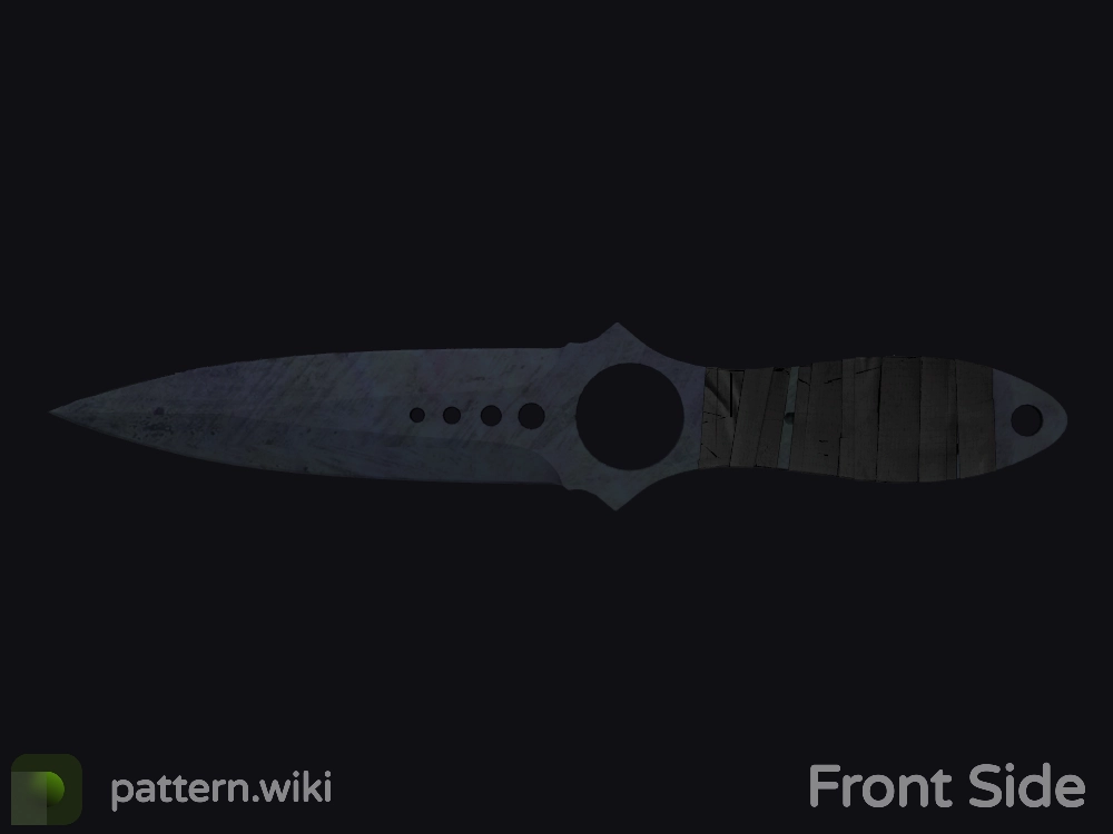 Skeleton Knife Blue Steel seed 666