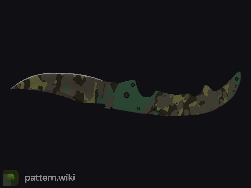 Falchion Knife Boreal Forest seed 255