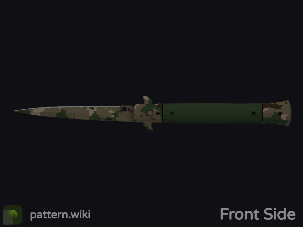 Stiletto Knife Forest DDPAT seed 424