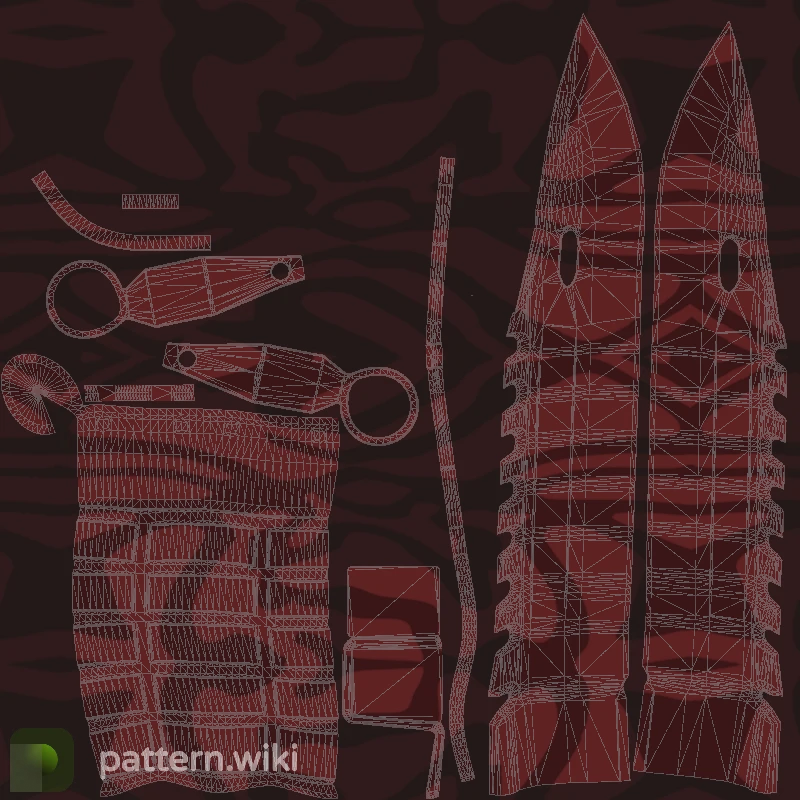 M9 Bayonet Slaughter seed 391 pattern template