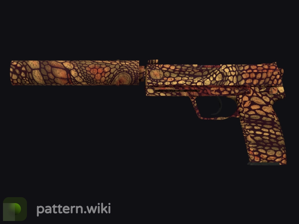 USP-S Orange Anolis seed 676