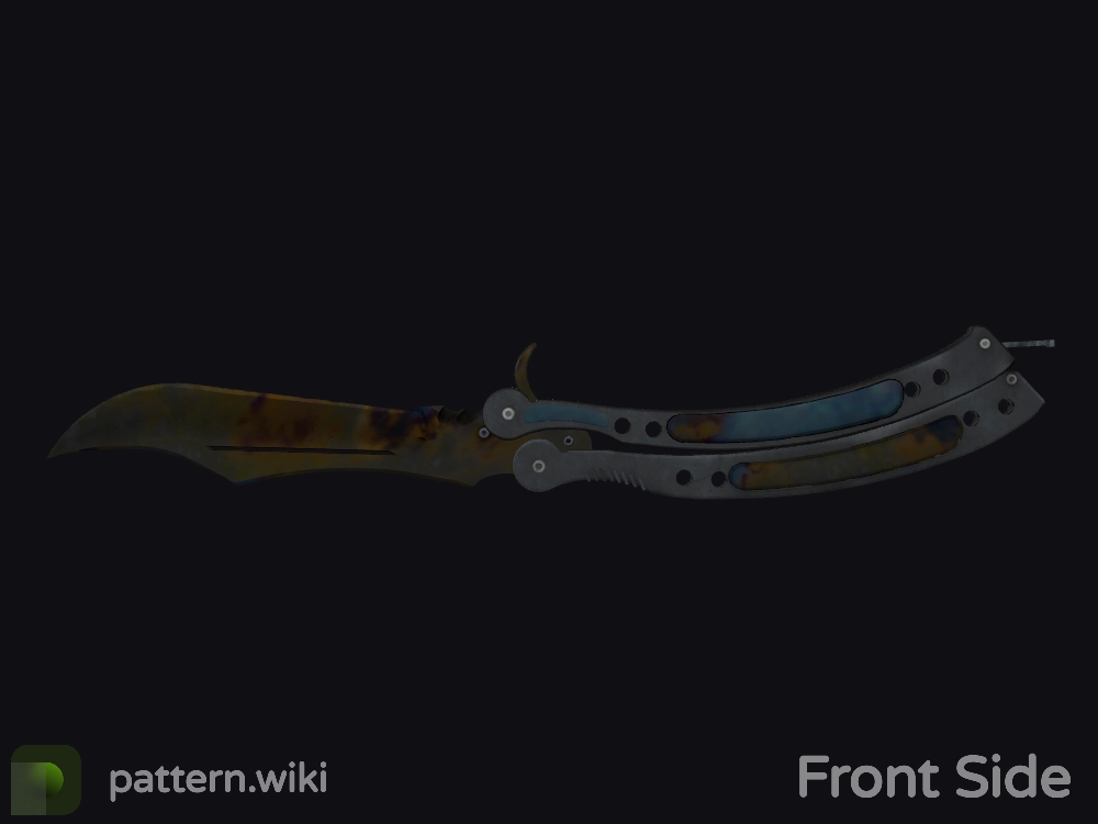 Butterfly Knife Case Hardened seed 252