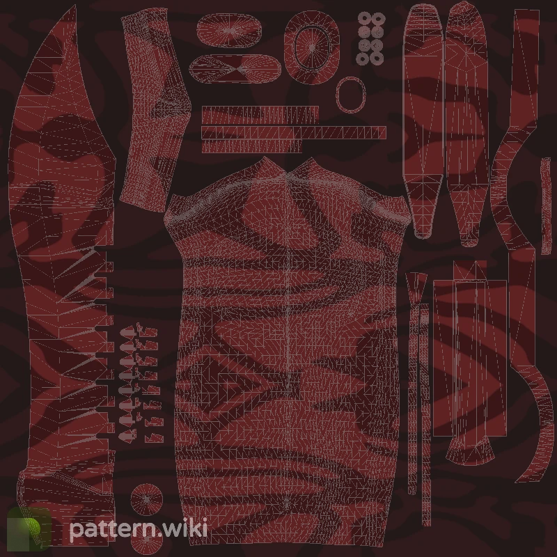 Bowie Knife Slaughter seed 218 pattern template