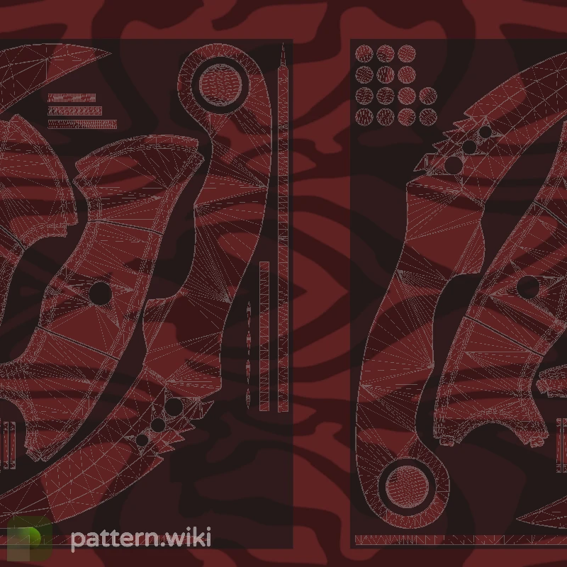 Talon Knife Slaughter seed 999 pattern template