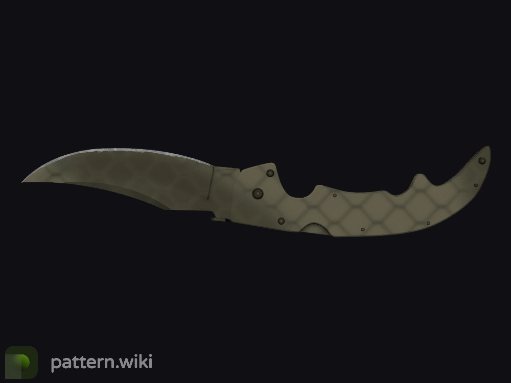 Falchion Knife Safari Mesh seed 194