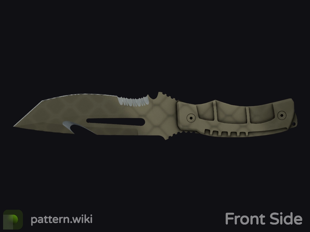 Survival Knife Safari Mesh seed 232