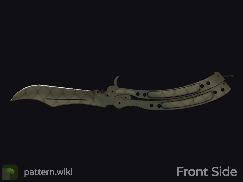 Butterfly Knife Safari Mesh seed 512