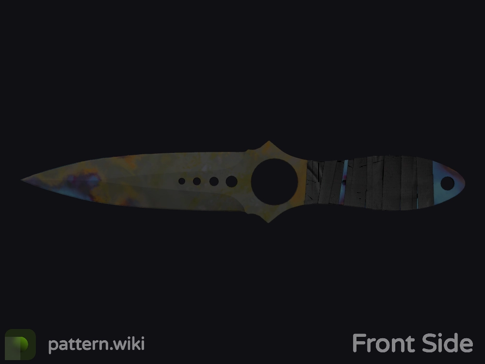 Skeleton Knife Case Hardened seed 888