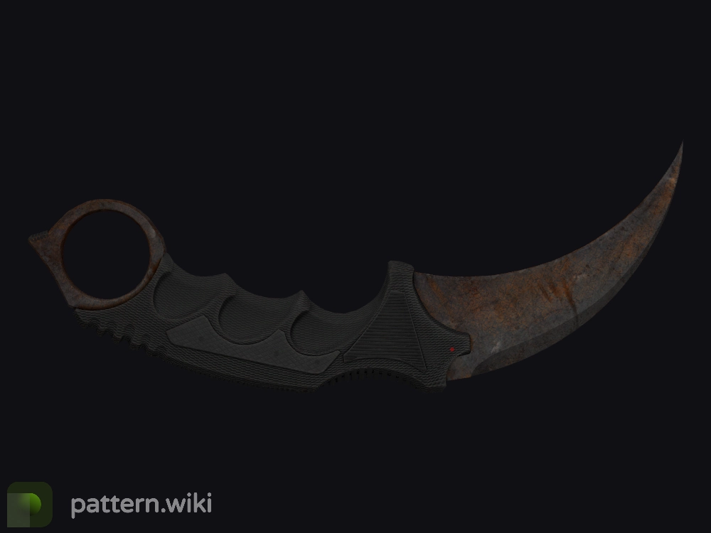 Karambit Rust Coat seed 170