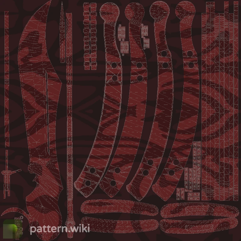 Butterfly Knife Slaughter seed 514 pattern template