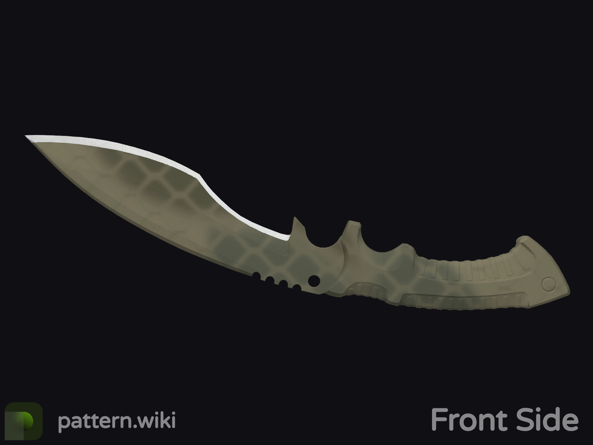 Kukri Knife Safari Mesh seed 763