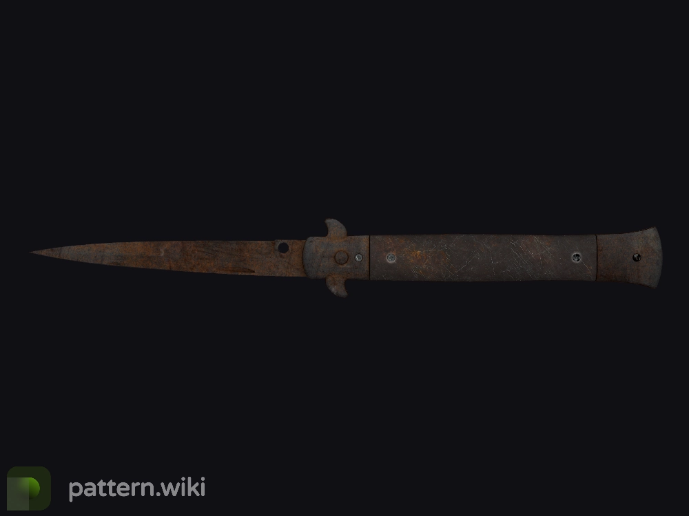 Stiletto Knife Rust Coat seed 67