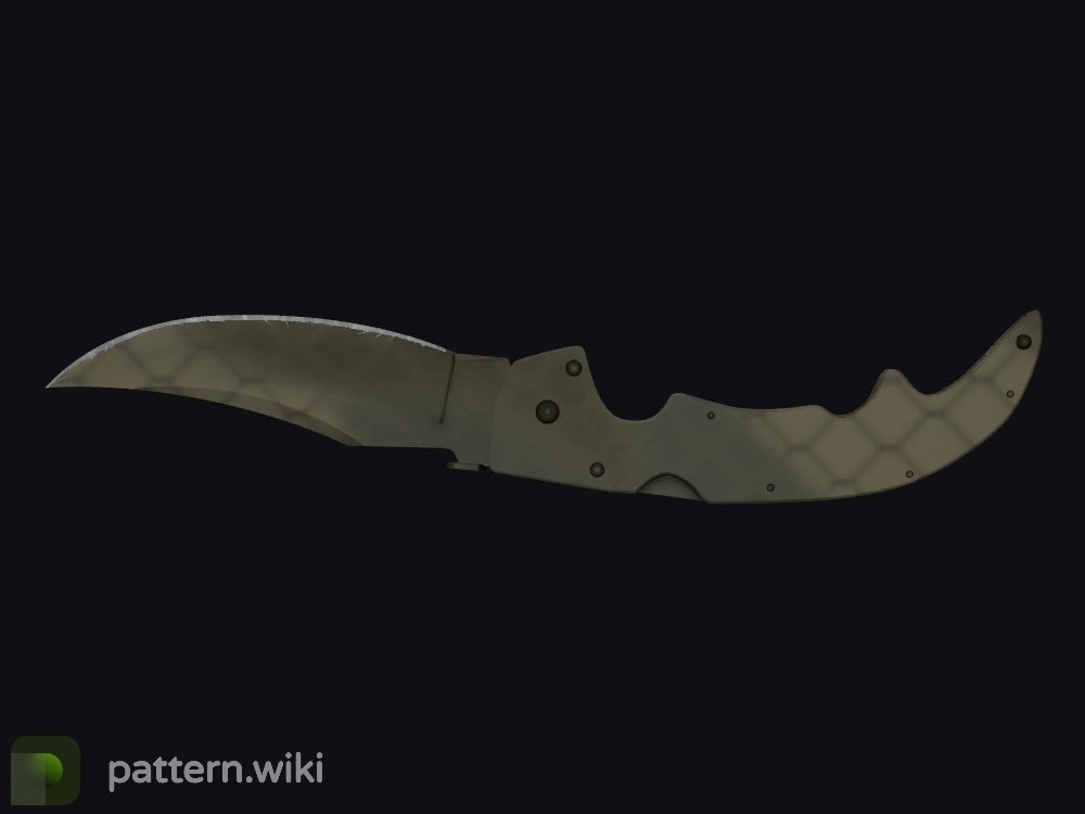 Falchion Knife Safari Mesh seed 191