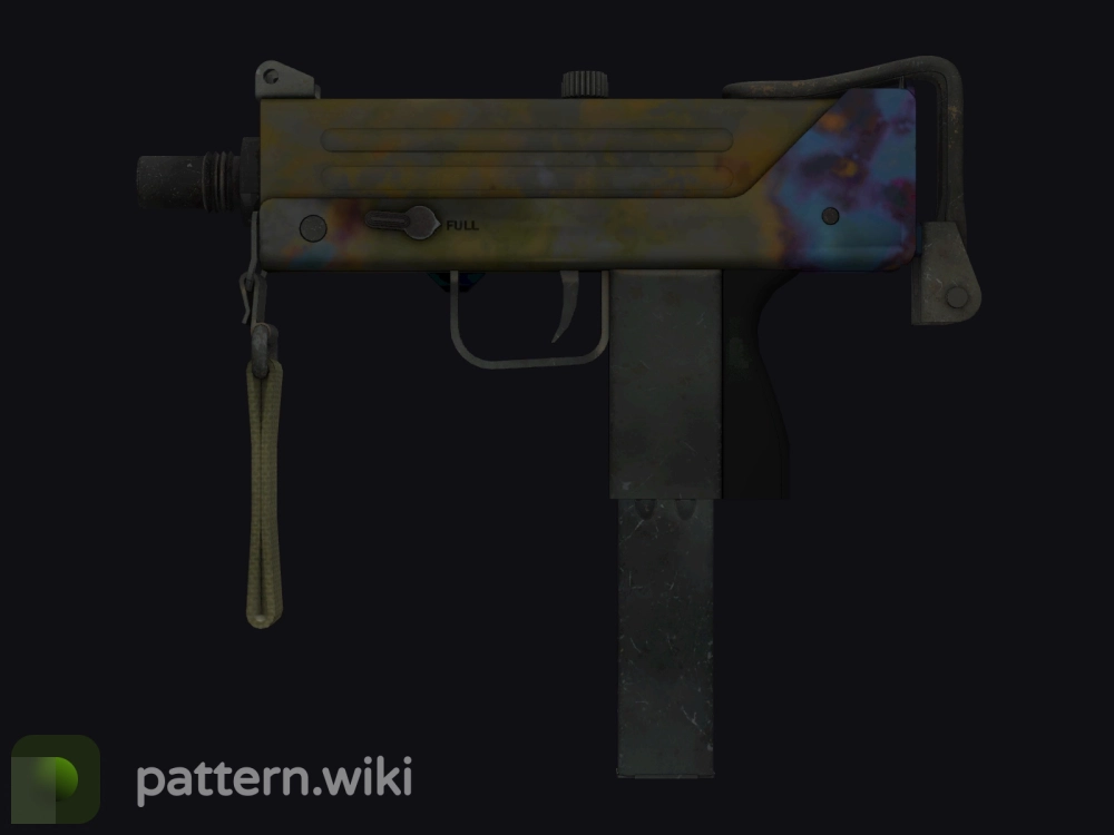 MAC-10 Case Hardened seed 719