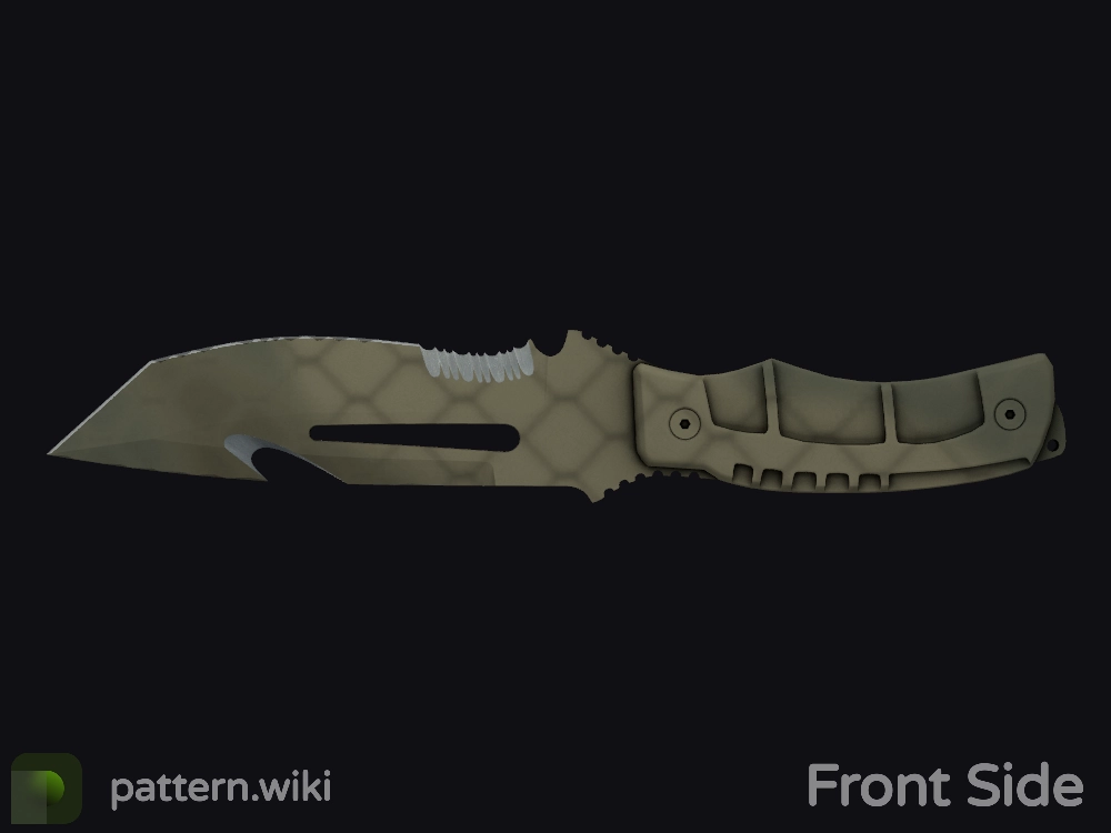 Survival Knife Safari Mesh seed 636