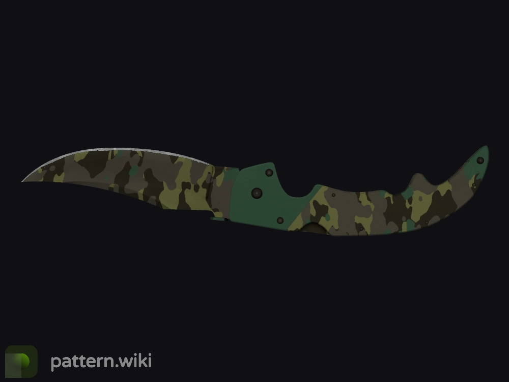 Falchion Knife Boreal Forest seed 72