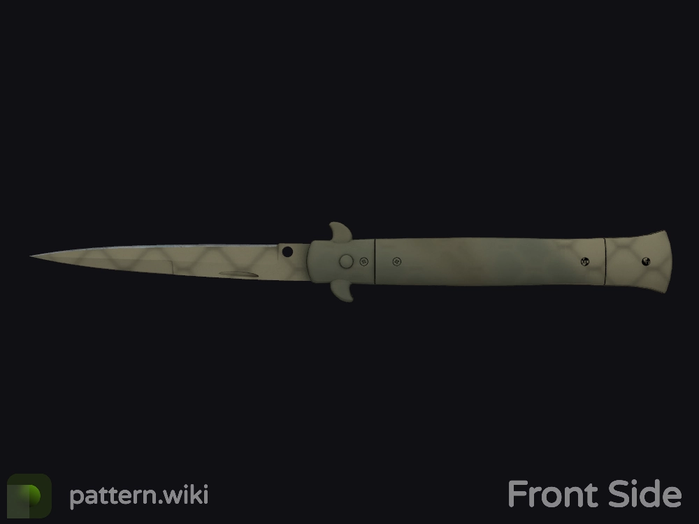 Stiletto Knife Safari Mesh seed 437