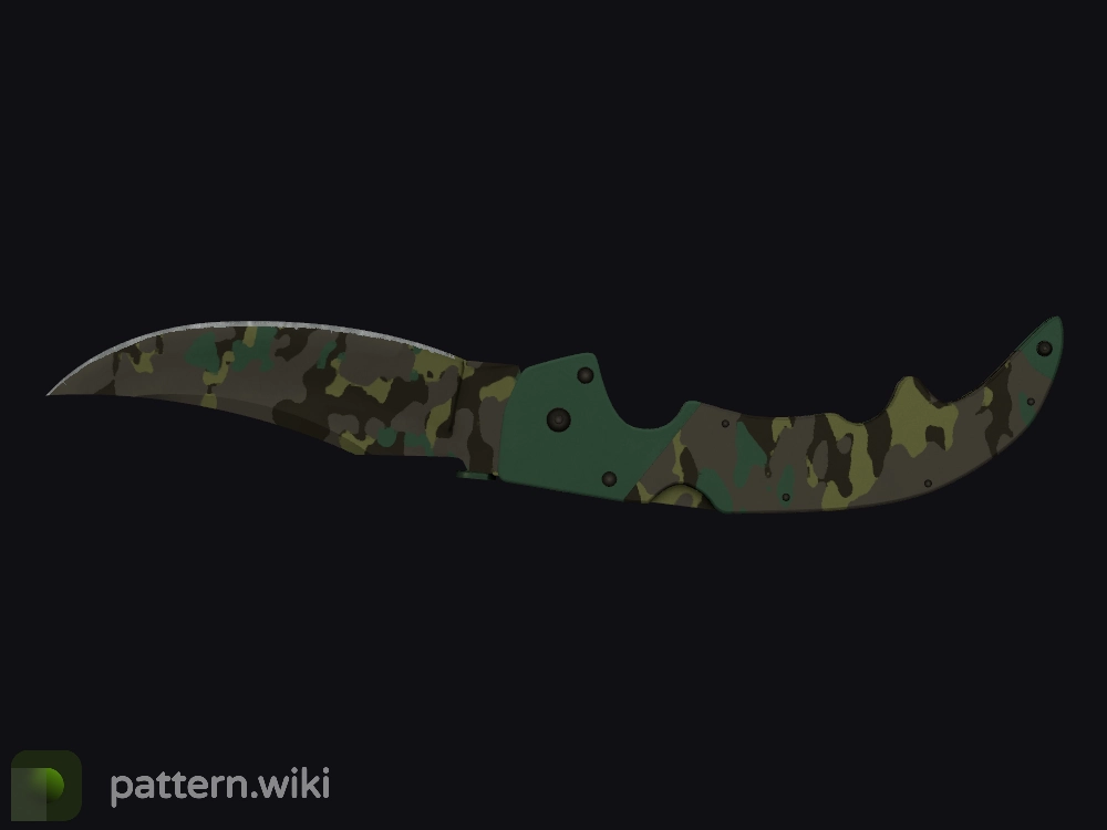 Falchion Knife Boreal Forest seed 326