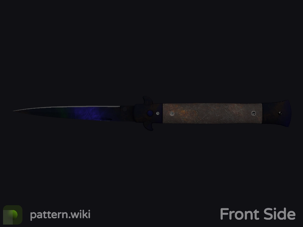 Stiletto Knife Doppler seed 937