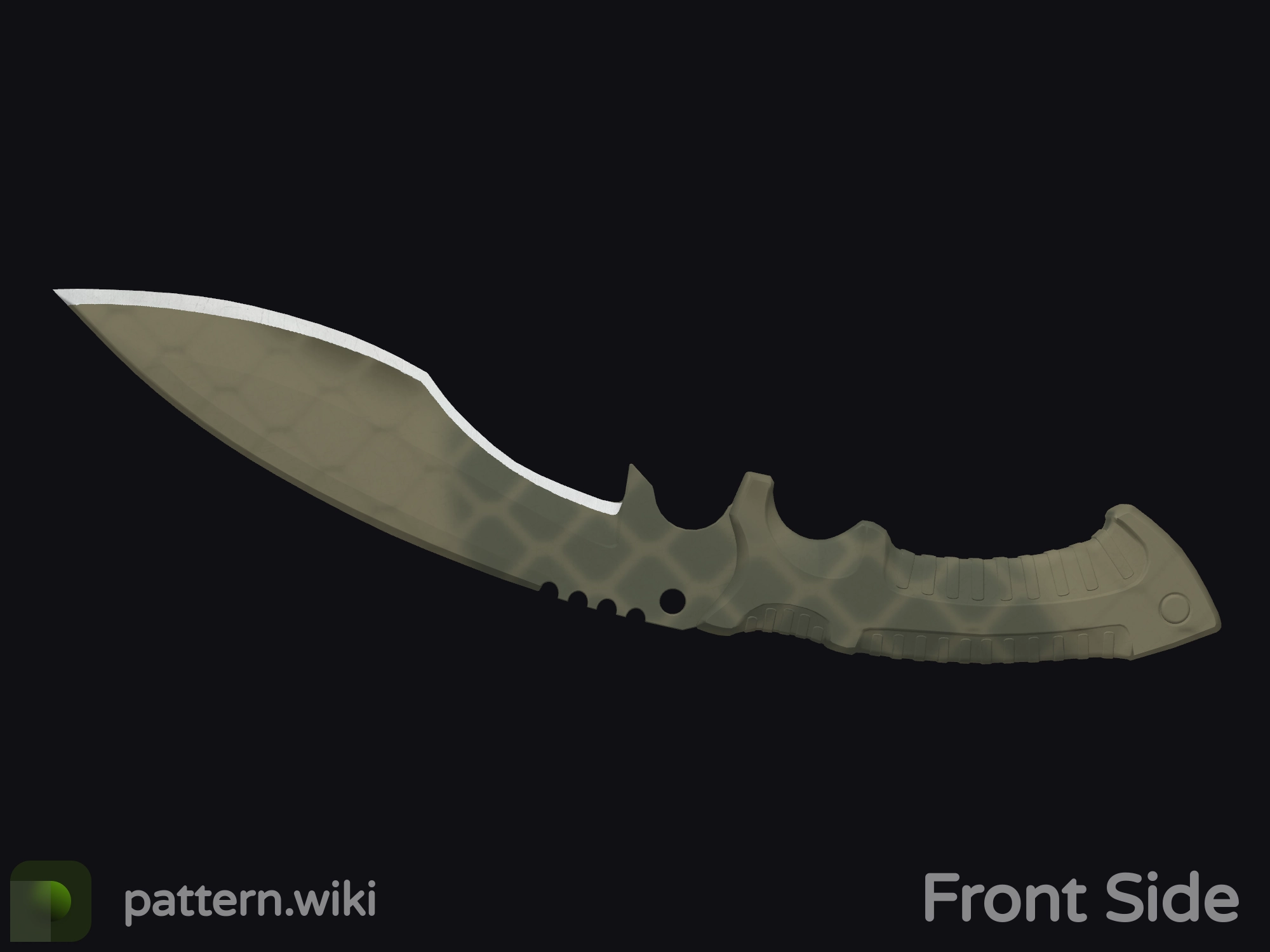 Kukri Knife Safari Mesh seed 894