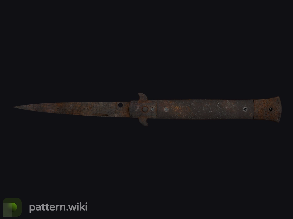 Stiletto Knife Rust Coat seed 657