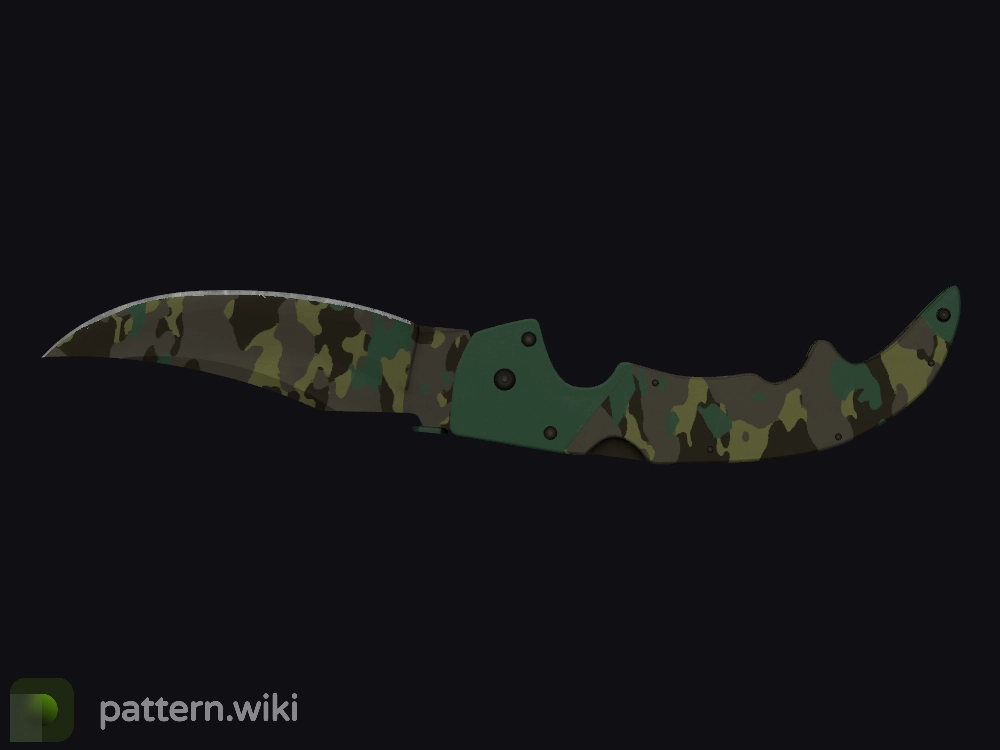 Falchion Knife Boreal Forest seed 728