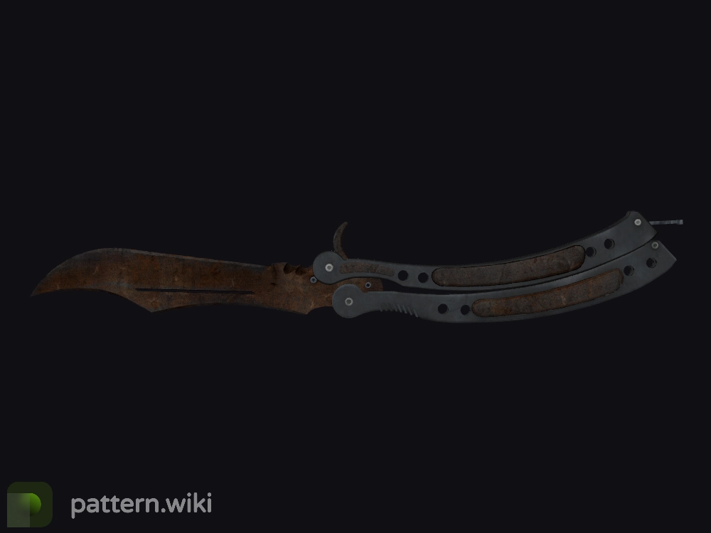 Butterfly Knife Rust Coat seed 343