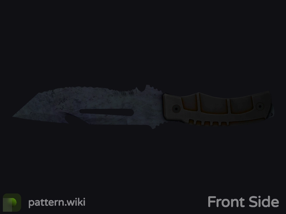 Survival Knife Blue Steel seed 212