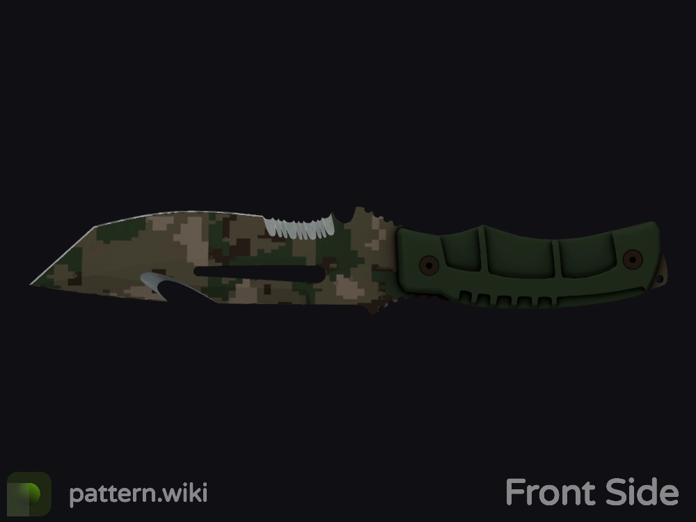 Survival Knife Forest DDPAT seed 259