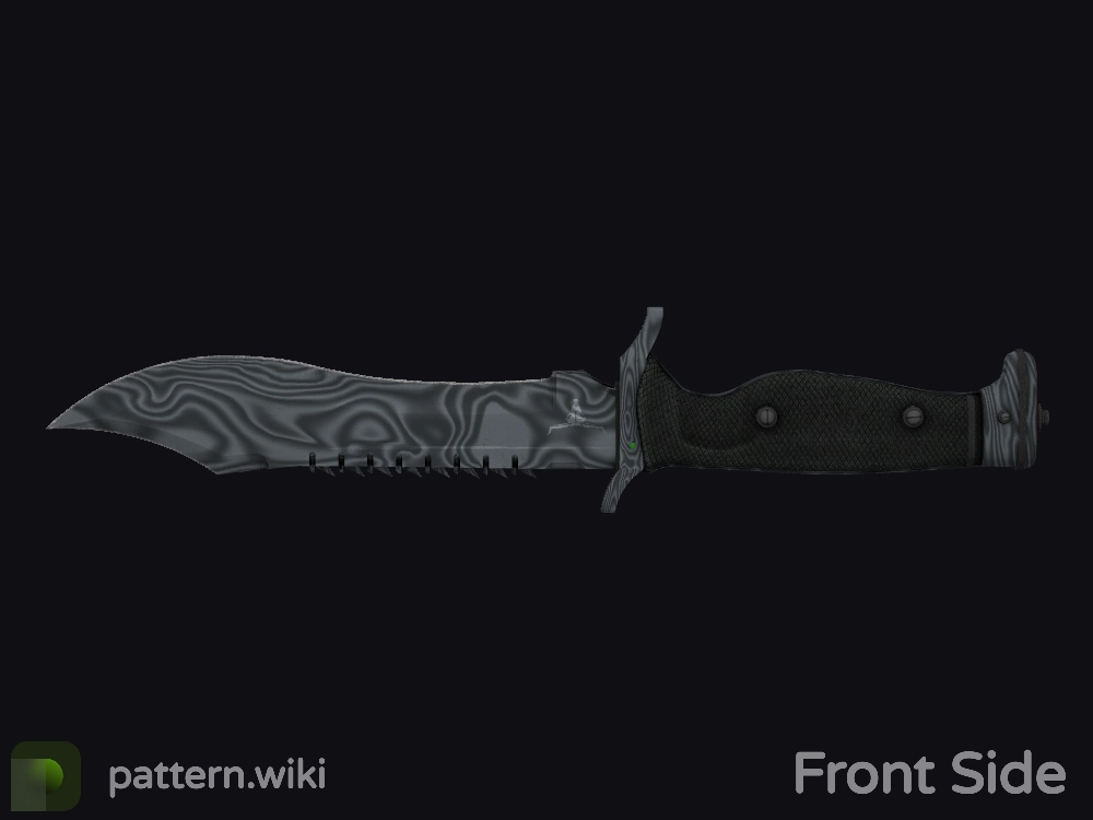 Bowie Knife Damascus Steel seed 167