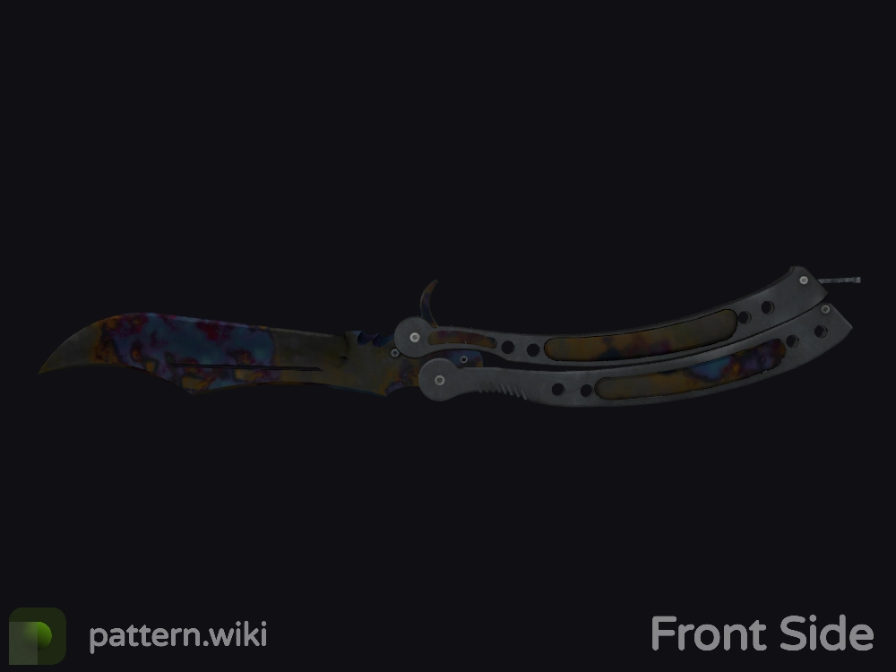 Butterfly Knife Case Hardened seed 998