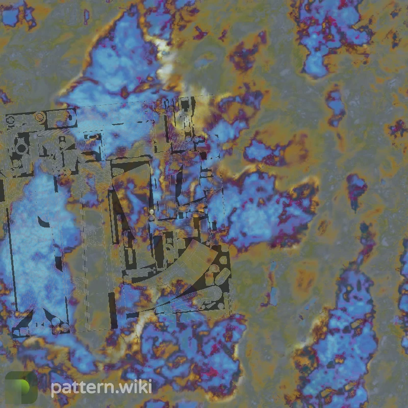 AK-47 Case Hardened seed 387 pattern template