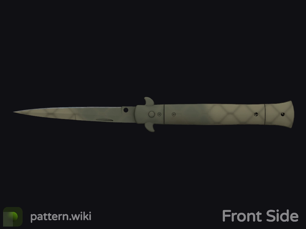 Stiletto Knife Safari Mesh seed 498