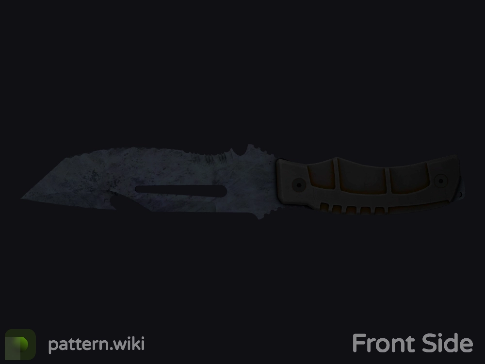 Survival Knife Blue Steel seed 446