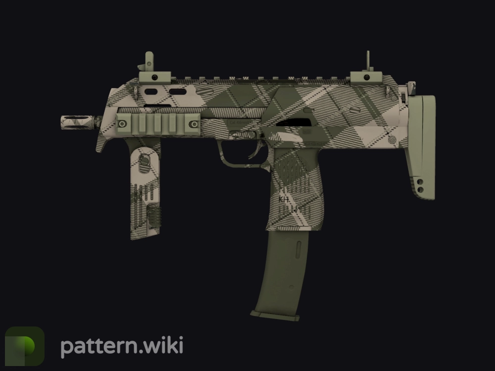 MP7 Olive Plaid seed 707