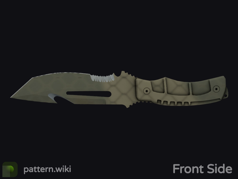 Survival Knife Safari Mesh seed 725